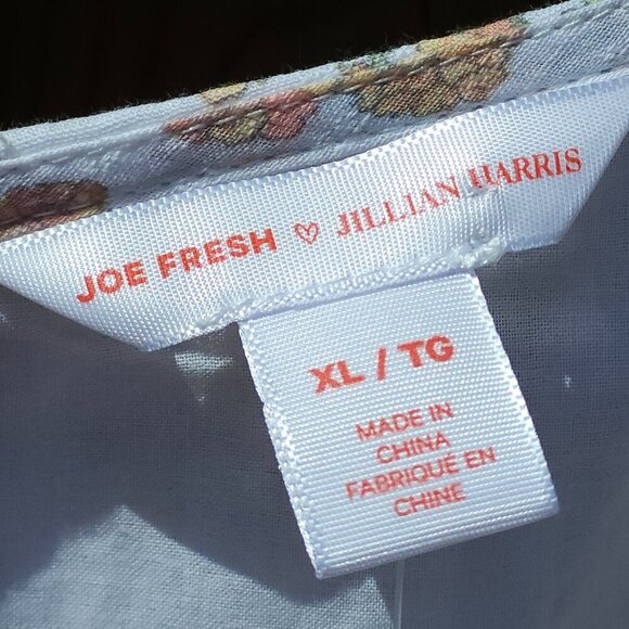 PRETTY Jillian Harris x Joe Fresh Floral Dress Women's XL BNWT - Picture 3 of 11